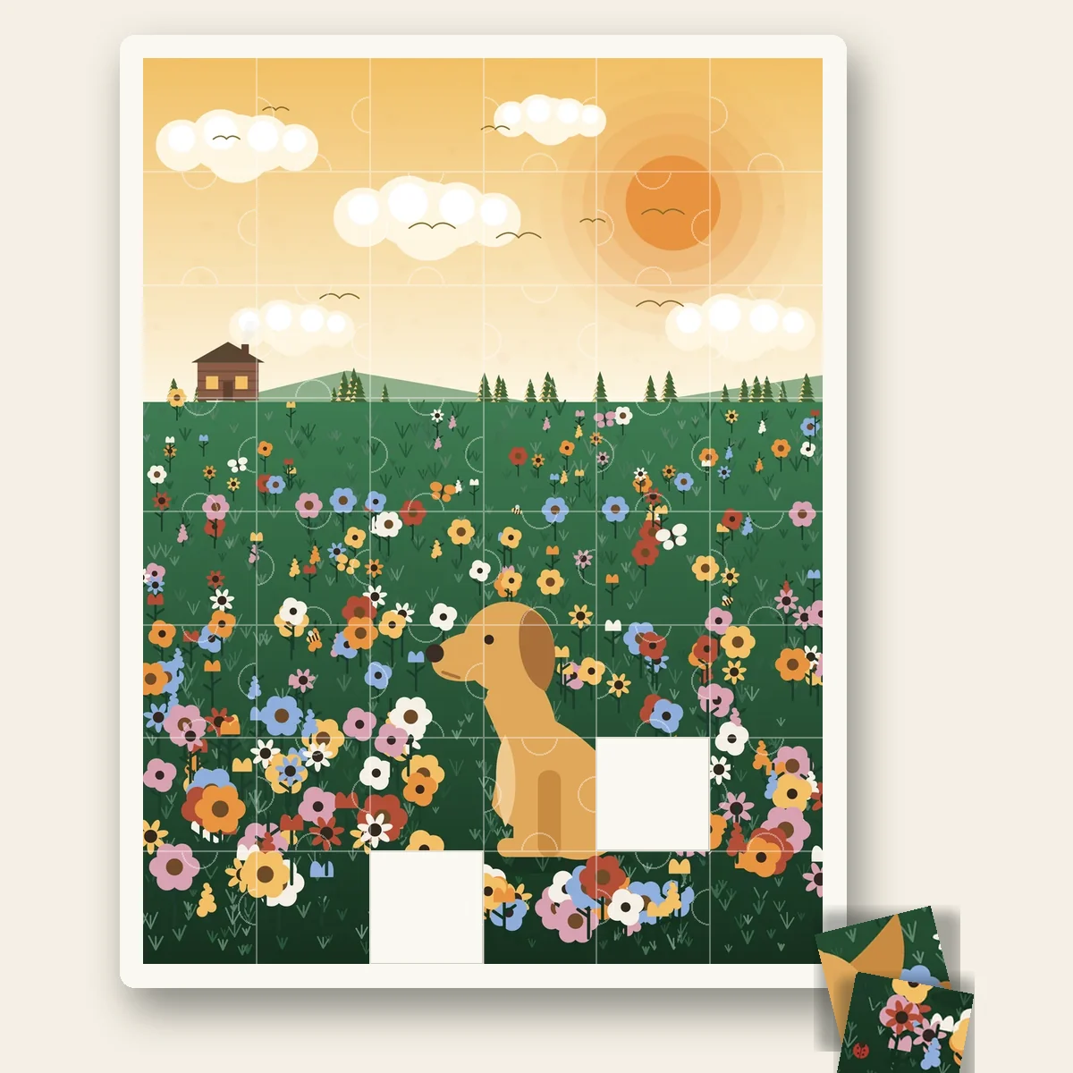 Meadow Golden jigsaw puzzle